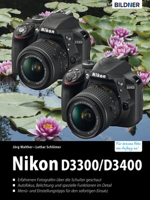 cover image of Nikon D3300/D3400
